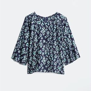 Papermoon Larie Crew Neck Blouse Size XSP